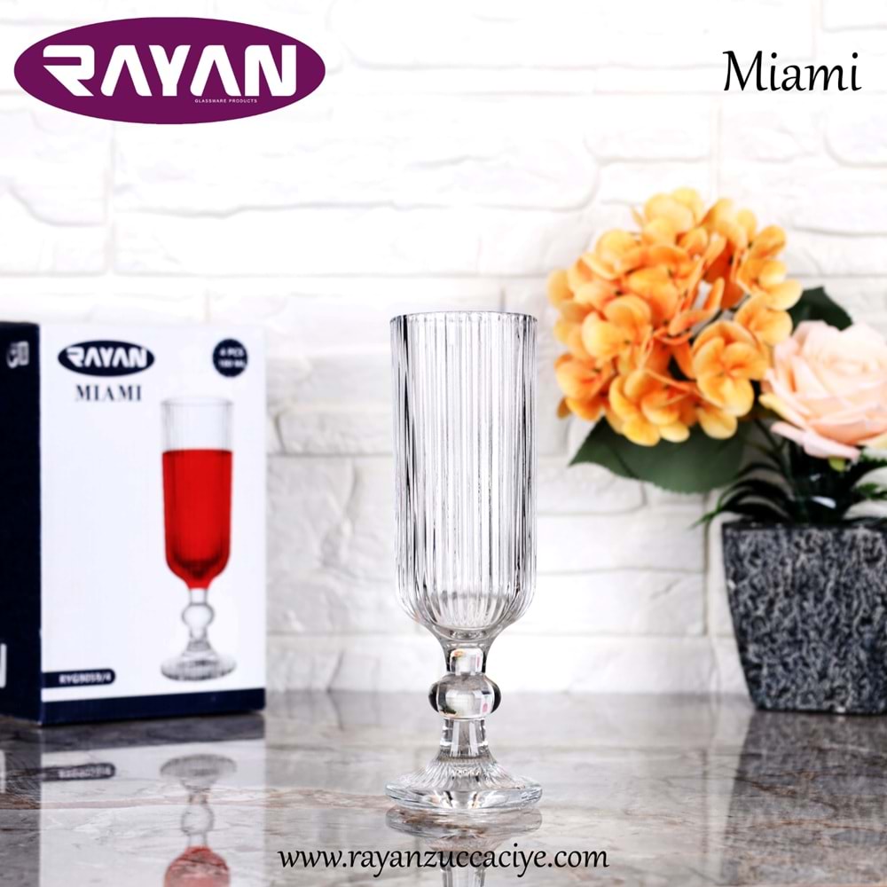 4LÜ AYAKLI BARDAK (MIAMI)