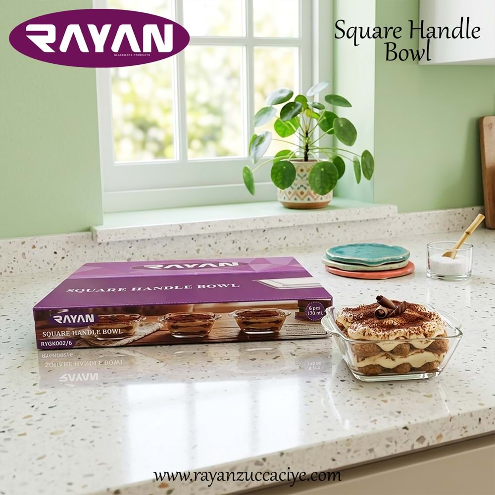 6LI KASE (SQUARE HANDLE BOWL)