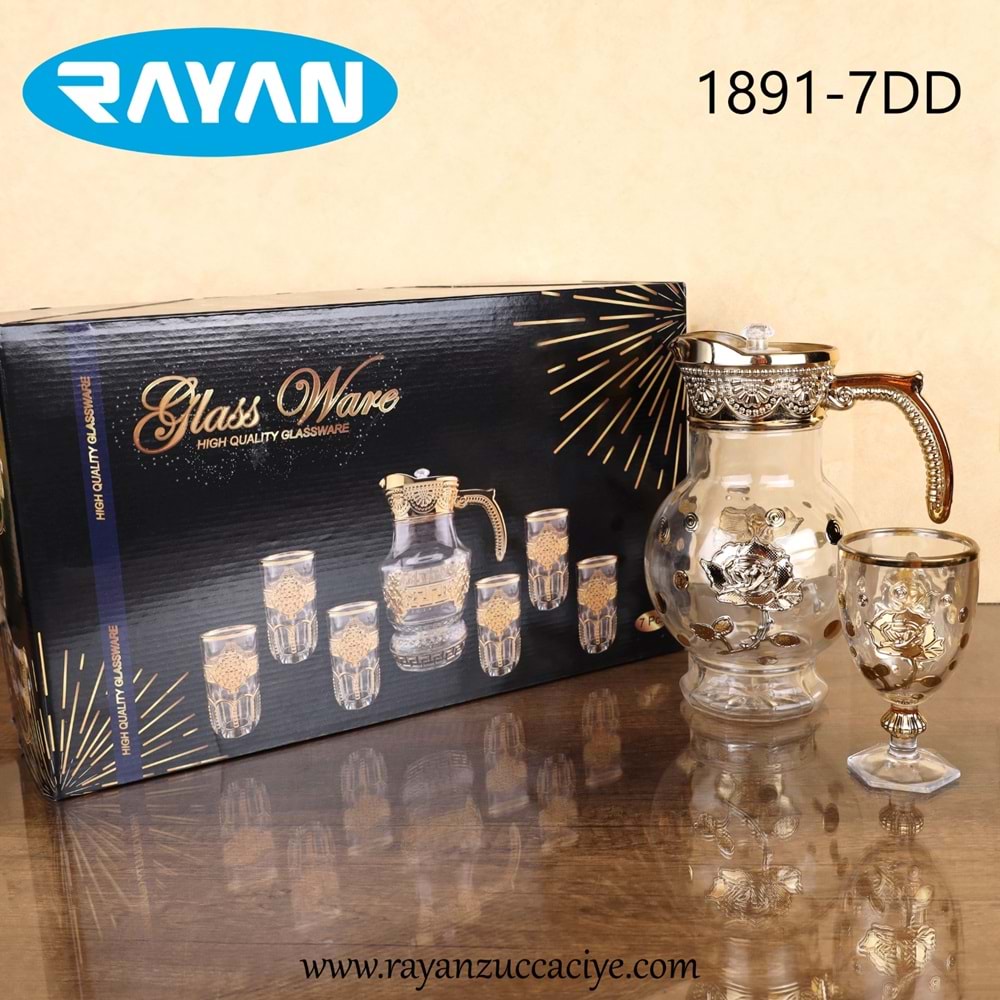 7 PARÇA SÜRAHİ SET (1891-7DD)