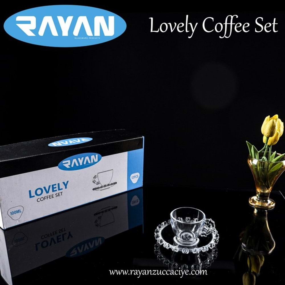 LOVELY COFFEE SET -12Lİ-