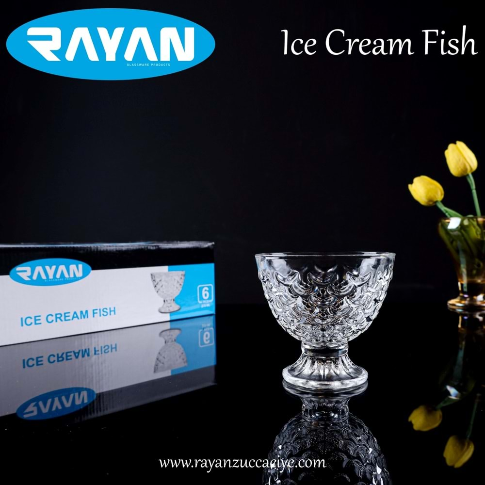 6LI ICE CREAM BOWL -FISH-