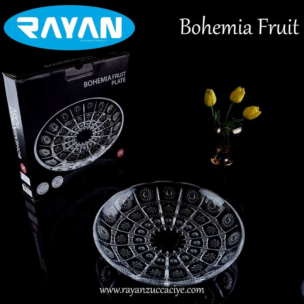 TABAK (BOHEMIA FRUIT PLATE )