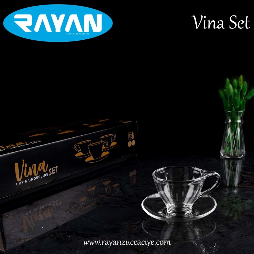 12Lİ VINA TEA SET