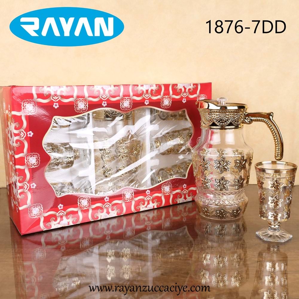 7 PARÇA SÜRAHİ SET (1876-7DD)