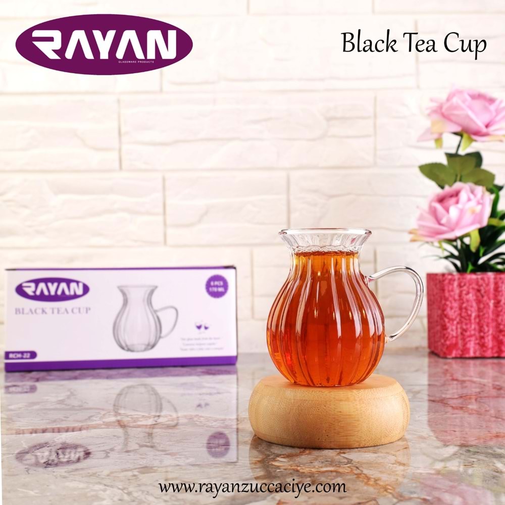 6LI BLACK TEA CUP (RCH-22)