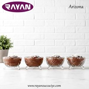 6LI ARIZONA AYAKLI KASE (DANA)