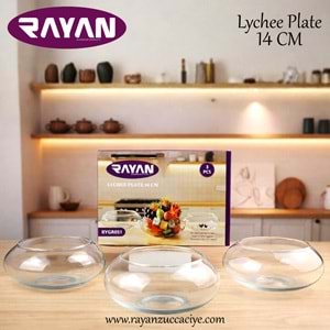 3LÜ LYCHEE PLATE 14 CM