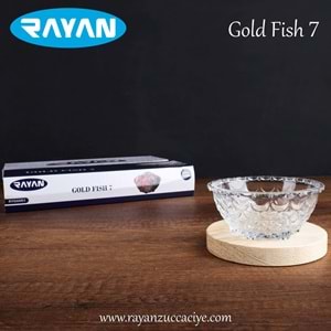 6LI BÜYÜK KASE GOLD FISH 7