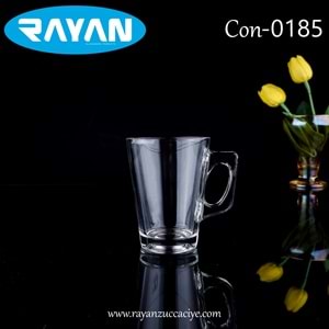 TEKLİ KULPLU BARDAK (CON) 12 ADET