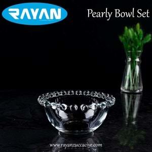 TEKLİ BONCUKLU KASE 12 CM