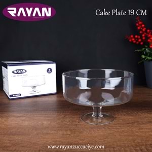 CAKE PLATE 19 CM (4 ADET)
