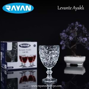 4LÜ AYAKLI LEVANTE BARDAK