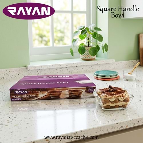 6LI KASE (SQUARE HANDLE BOWL)