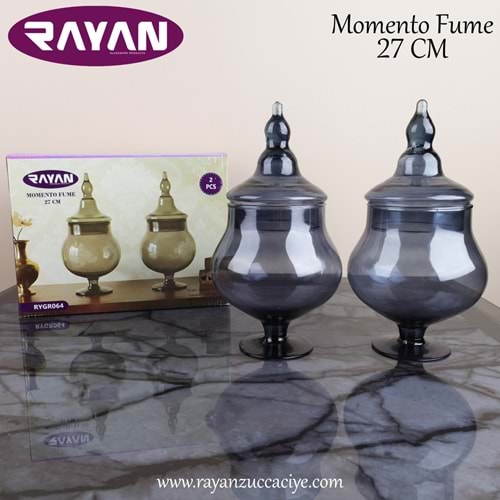 2Lİ MOMENTO 27 CM (FUME)