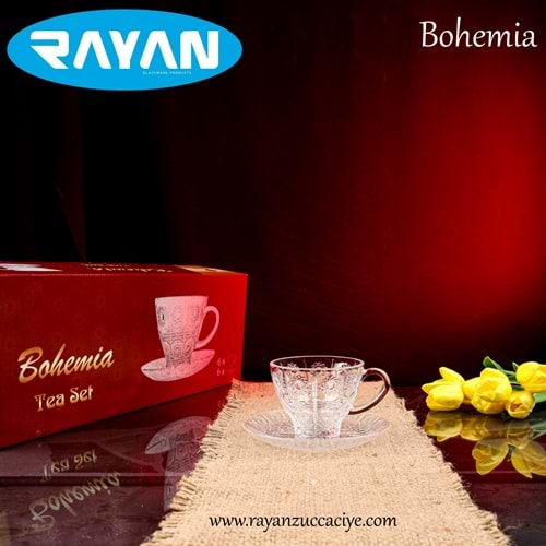 12Lİ BOHEMIA TEA SET