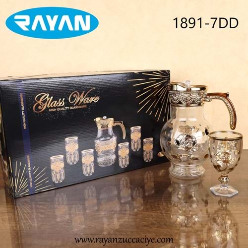 7 PARÇA SÜRAHİ SET (1891-7DD)