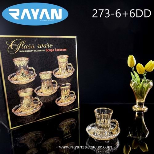 ÇAY BARDAK SETİ (273-6+6DD)