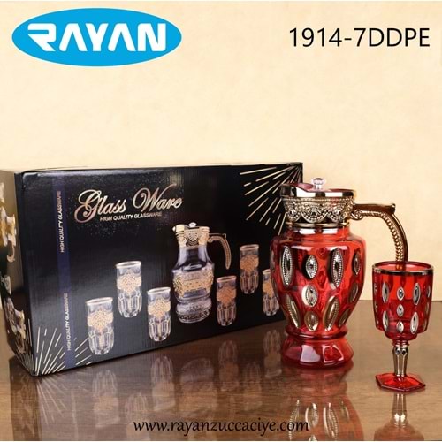 7 PARÇA SÜRAHİ SET (1914-7DDPE)