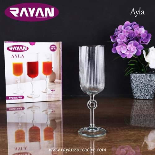 3LÜ AYAKLI BARDAK (AYLA)