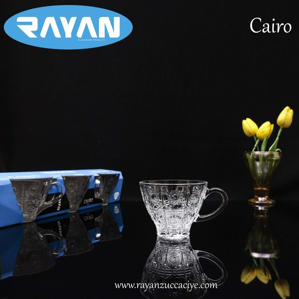 3 lü CAIRO MUG (ORIENTAL)