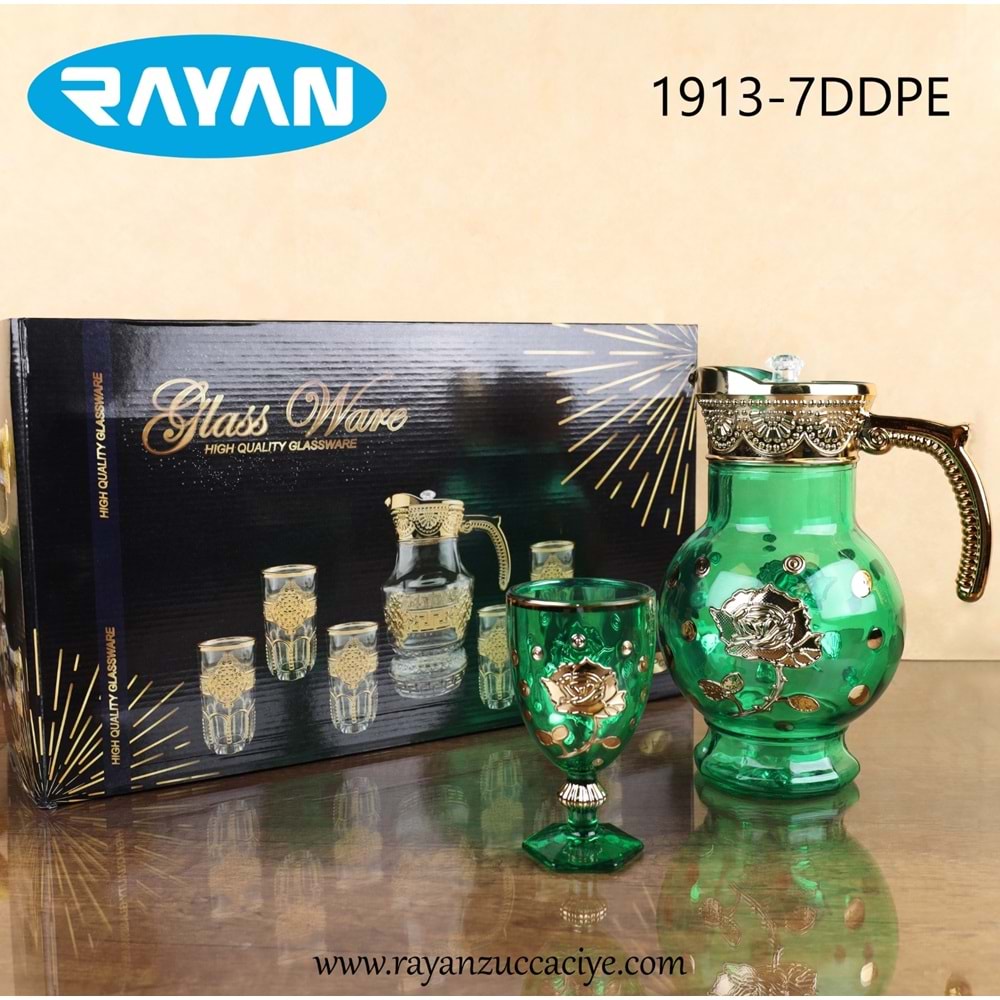 7 PARÇA SÜRAHİ SET (1913-7DDPE)