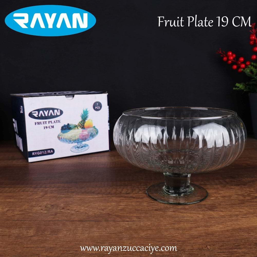 TEKLI AYAKLI FRUIT PLATE 19 CM